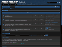 Tablet Screenshot of budabot.com